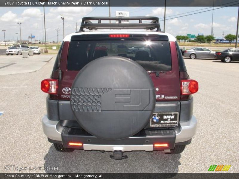 Black Cherry Pearl / Dark Charcoal 2007 Toyota FJ Cruiser