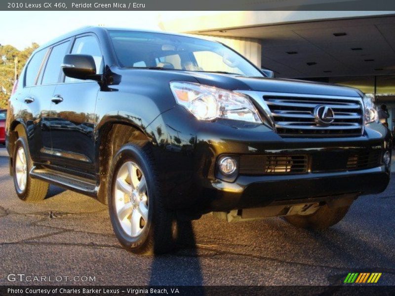 Peridot Green Mica / Ecru 2010 Lexus GX 460