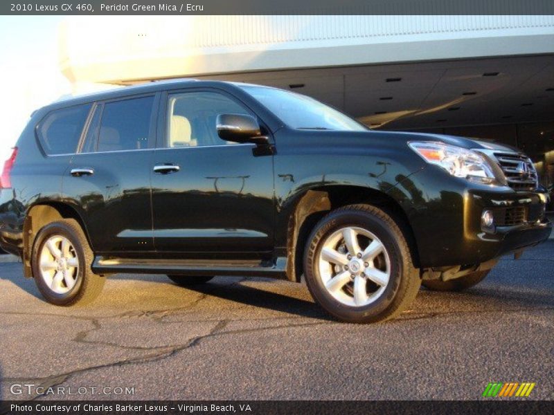 Peridot Green Mica / Ecru 2010 Lexus GX 460