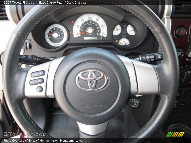 Black Cherry Pearl / Dark Charcoal 2007 Toyota FJ Cruiser