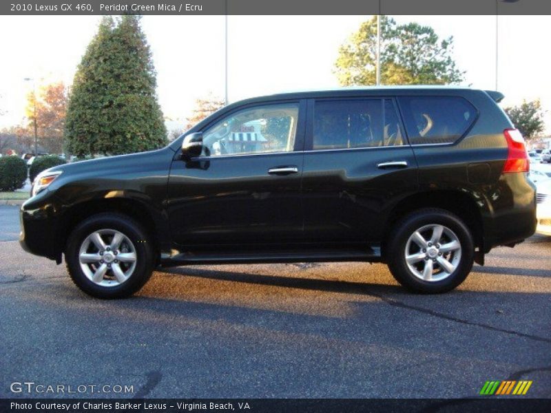 Peridot Green Mica / Ecru 2010 Lexus GX 460