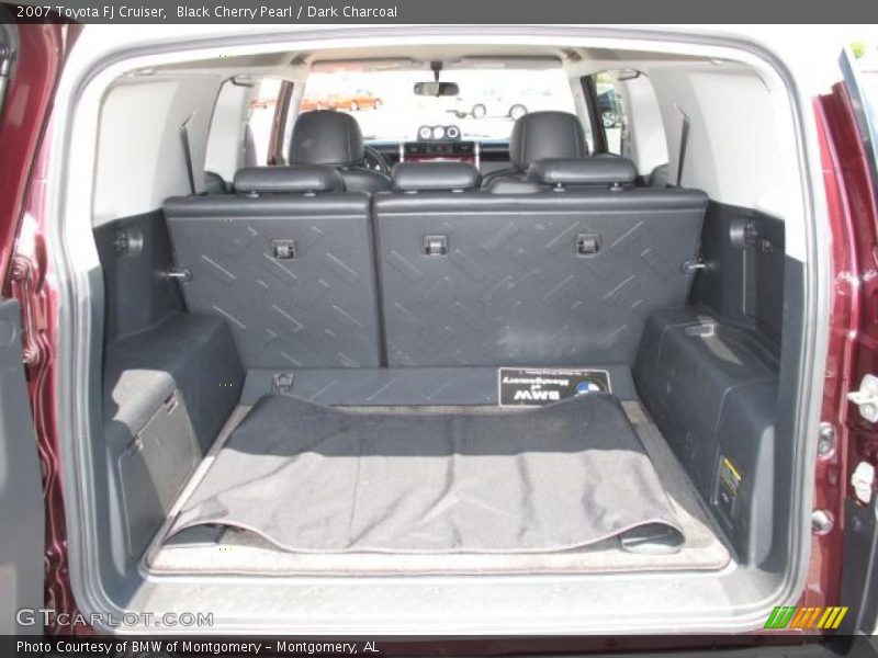 Black Cherry Pearl / Dark Charcoal 2007 Toyota FJ Cruiser