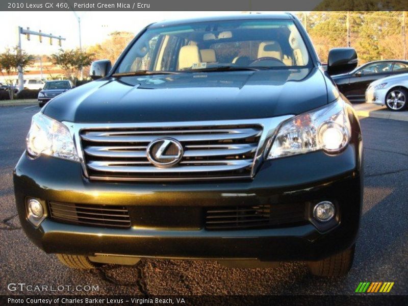 Peridot Green Mica / Ecru 2010 Lexus GX 460