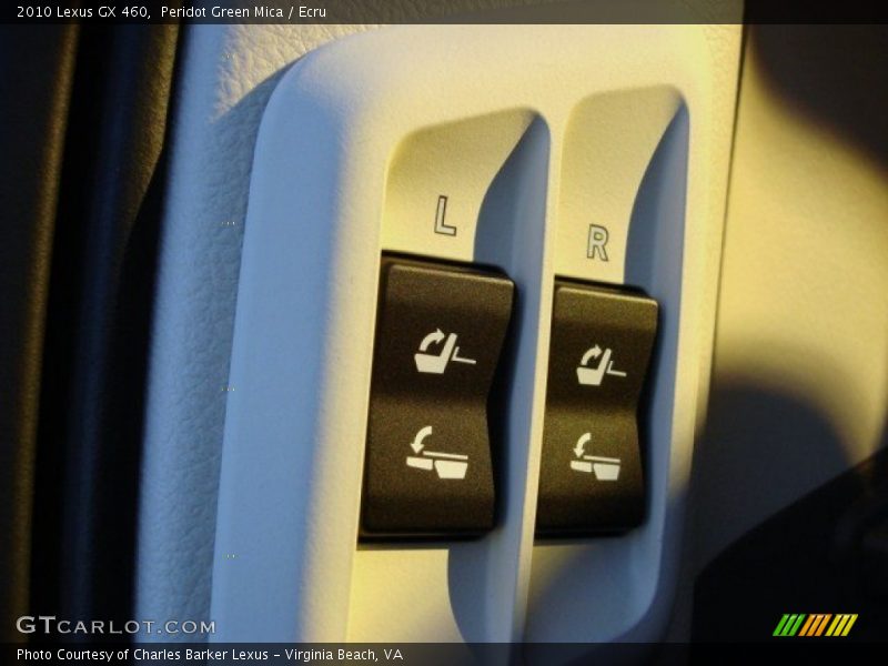 Peridot Green Mica / Ecru 2010 Lexus GX 460
