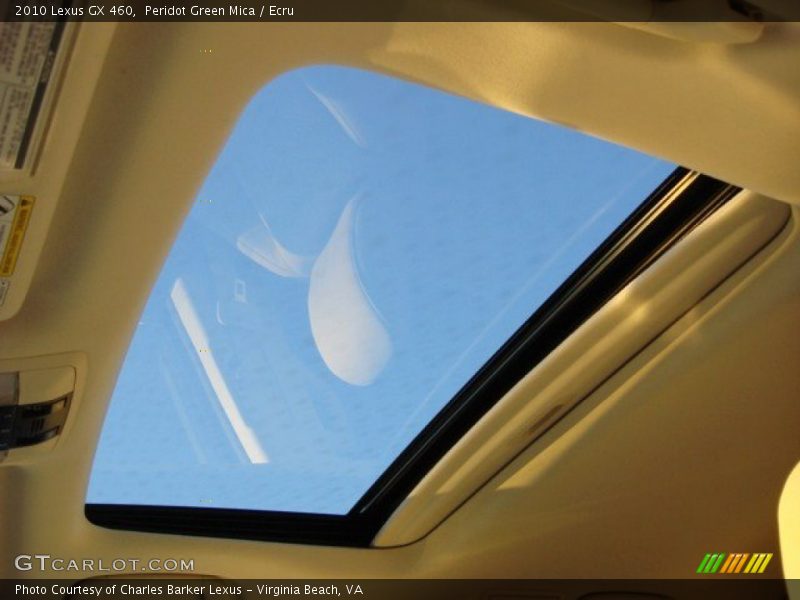 Sunroof of 2010 GX 460
