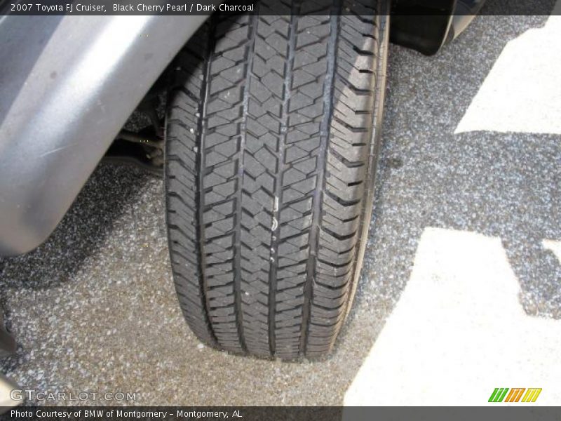 Black Cherry Pearl / Dark Charcoal 2007 Toyota FJ Cruiser