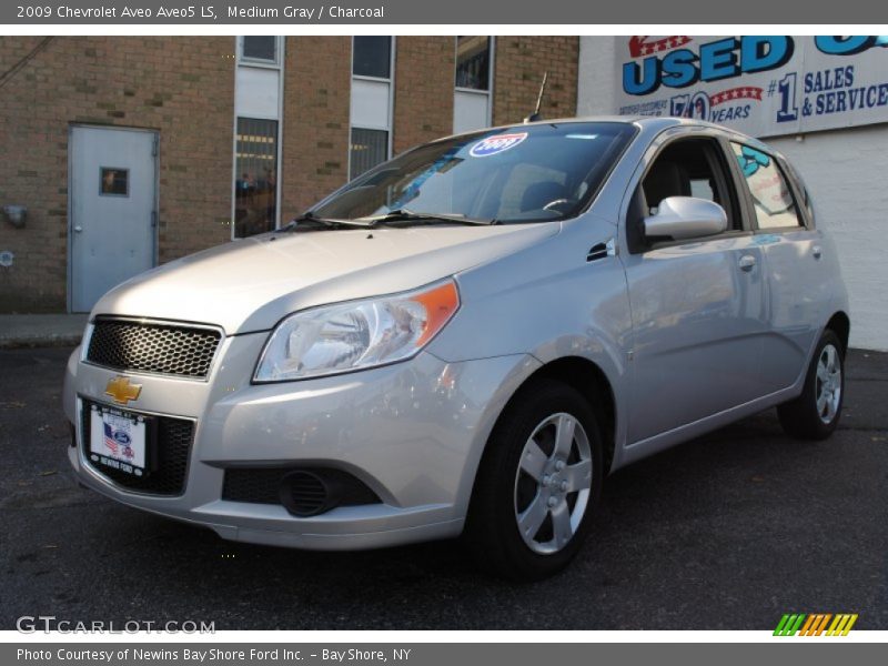 Medium Gray / Charcoal 2009 Chevrolet Aveo Aveo5 LS