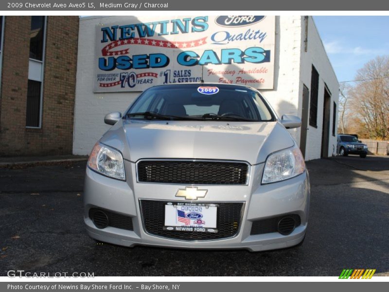 Medium Gray / Charcoal 2009 Chevrolet Aveo Aveo5 LS