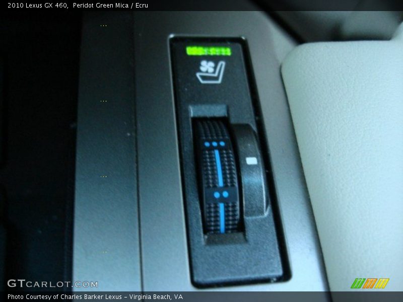 Peridot Green Mica / Ecru 2010 Lexus GX 460