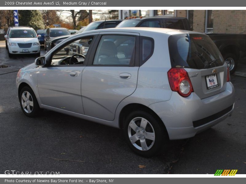 Medium Gray / Charcoal 2009 Chevrolet Aveo Aveo5 LS