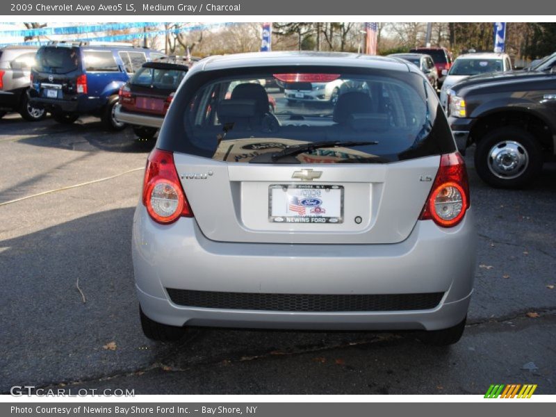 Medium Gray / Charcoal 2009 Chevrolet Aveo Aveo5 LS