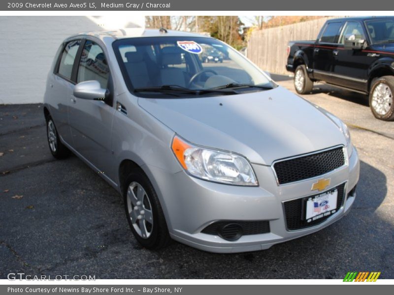 Medium Gray / Charcoal 2009 Chevrolet Aveo Aveo5 LS