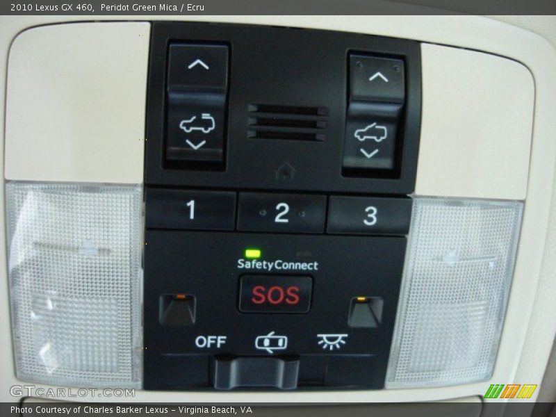 Controls of 2010 GX 460