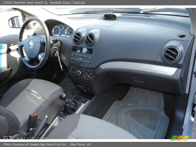 Medium Gray / Charcoal 2009 Chevrolet Aveo Aveo5 LS