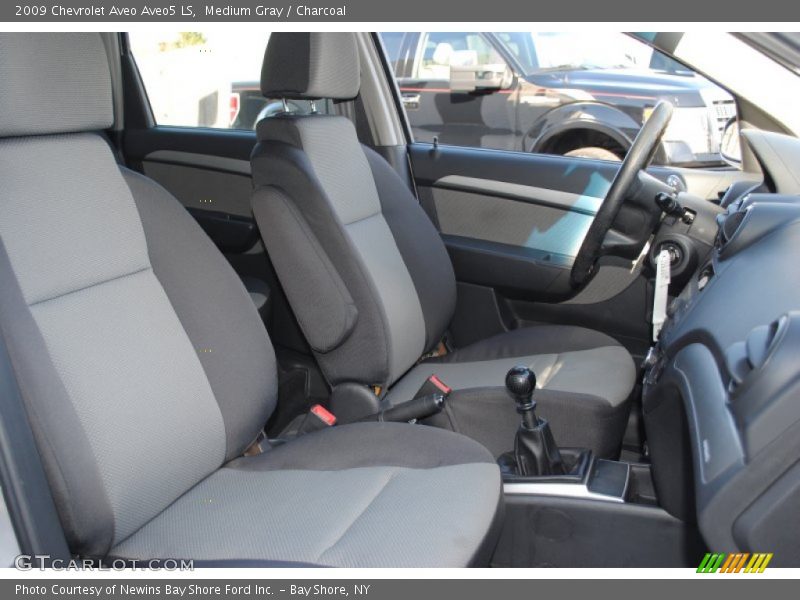 Medium Gray / Charcoal 2009 Chevrolet Aveo Aveo5 LS