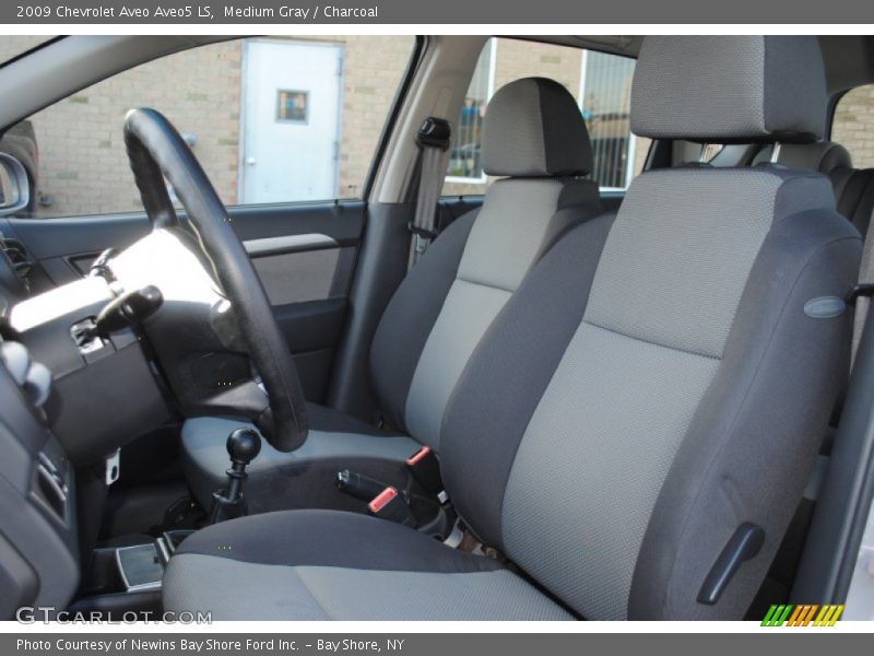 Medium Gray / Charcoal 2009 Chevrolet Aveo Aveo5 LS
