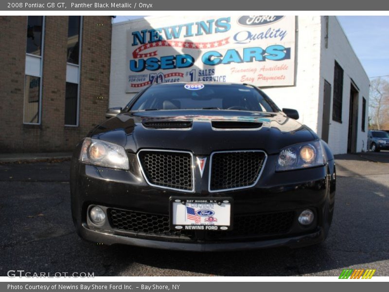 Panther Black Metallic / Onyx 2008 Pontiac G8 GT