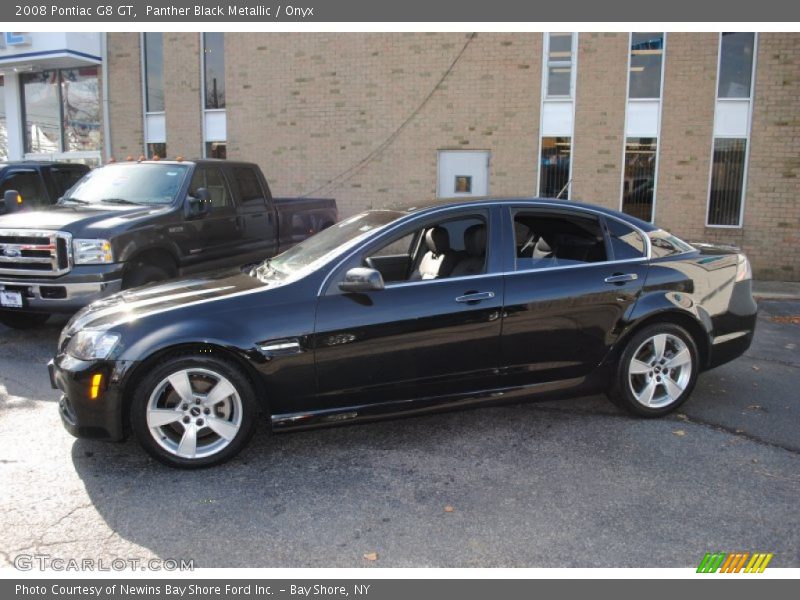 Panther Black Metallic / Onyx 2008 Pontiac G8 GT