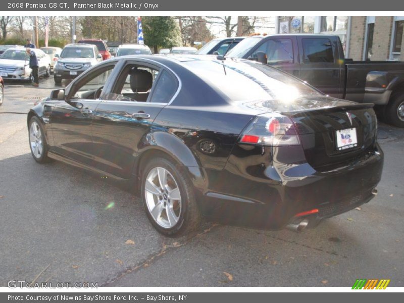 Panther Black Metallic / Onyx 2008 Pontiac G8 GT