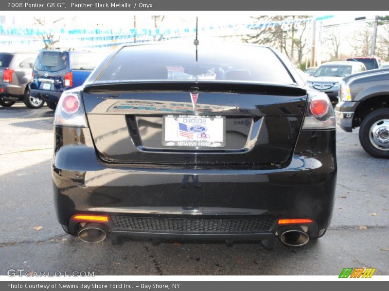Panther Black Metallic / Onyx 2008 Pontiac G8 GT