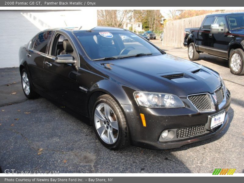 Panther Black Metallic / Onyx 2008 Pontiac G8 GT