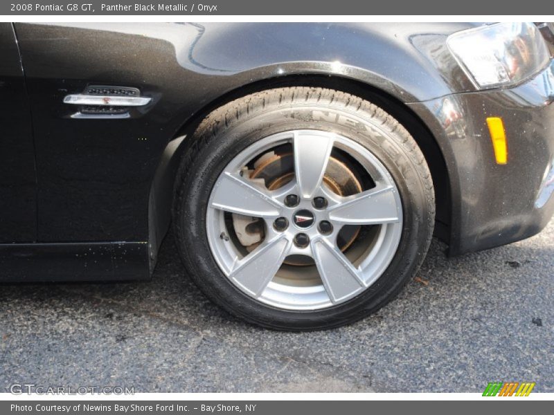 Panther Black Metallic / Onyx 2008 Pontiac G8 GT