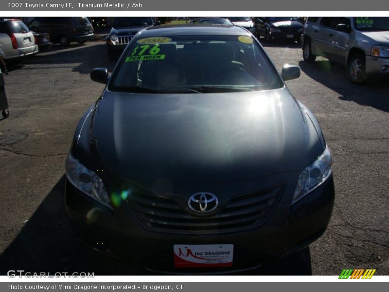 Titanium Metallic / Ash 2007 Toyota Camry LE
