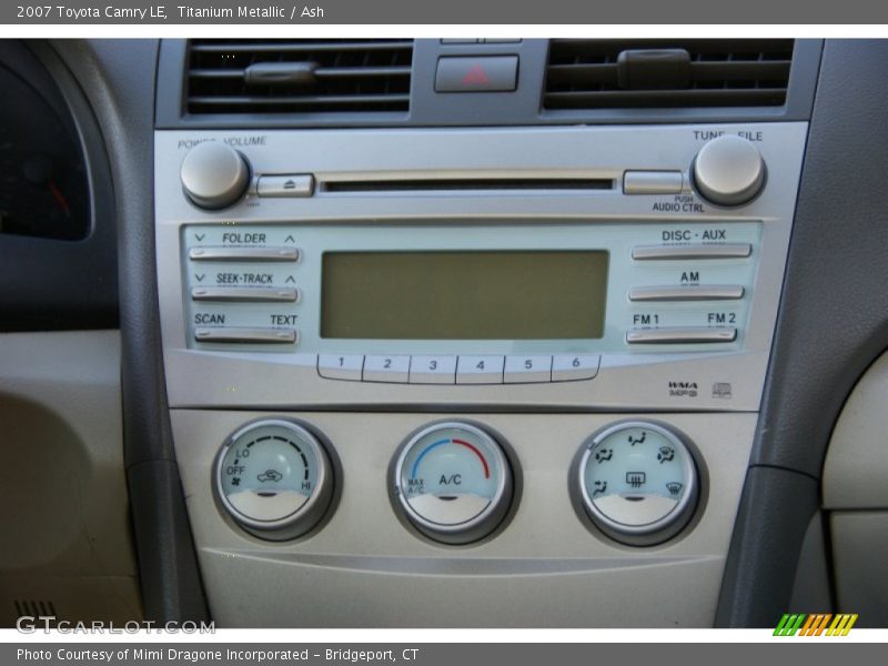 Titanium Metallic / Ash 2007 Toyota Camry LE