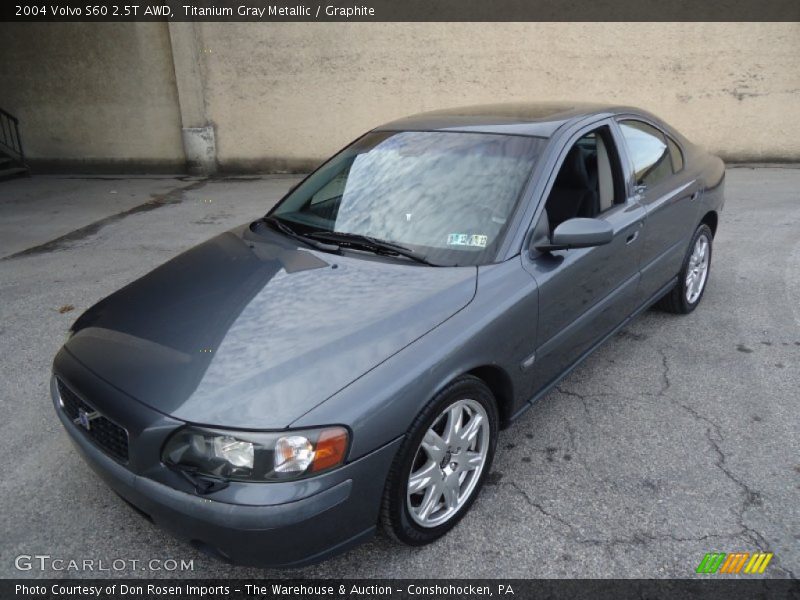 Titanium Gray Metallic / Graphite 2004 Volvo S60 2.5T AWD