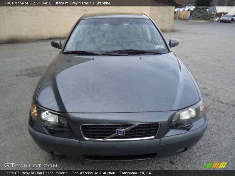 Titanium Gray Metallic / Graphite 2004 Volvo S60 2.5T AWD