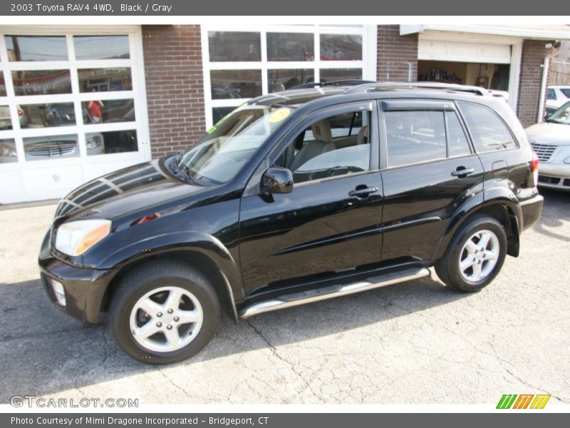 Black / Gray 2003 Toyota RAV4 4WD