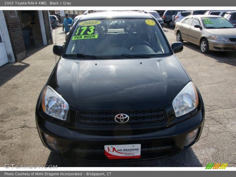 Black / Gray 2003 Toyota RAV4 4WD
