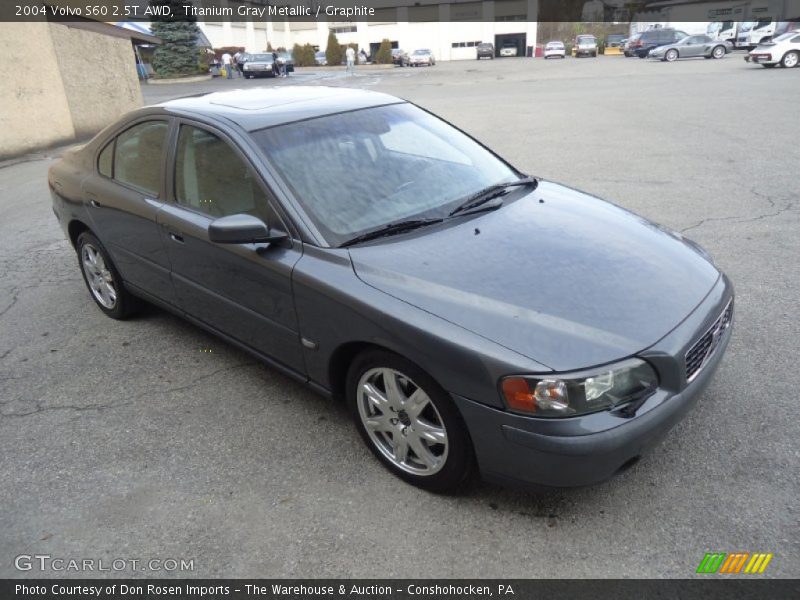 Titanium Gray Metallic / Graphite 2004 Volvo S60 2.5T AWD