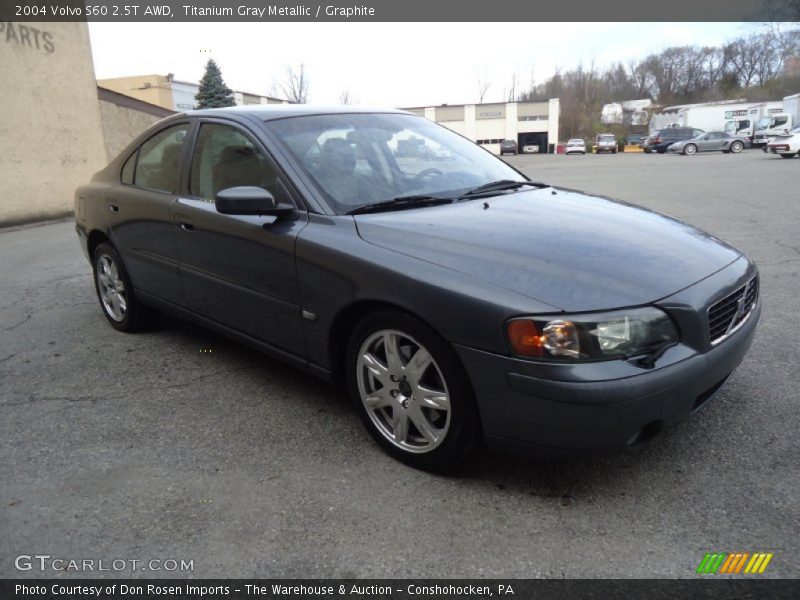 Titanium Gray Metallic / Graphite 2004 Volvo S60 2.5T AWD