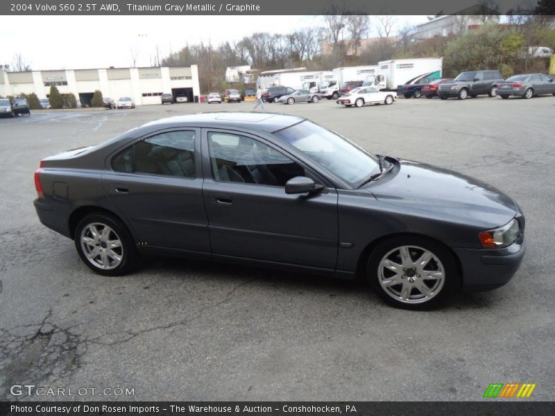 Titanium Gray Metallic / Graphite 2004 Volvo S60 2.5T AWD