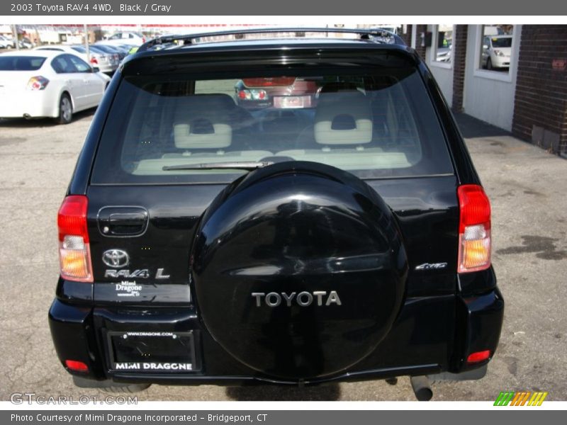 Black / Gray 2003 Toyota RAV4 4WD