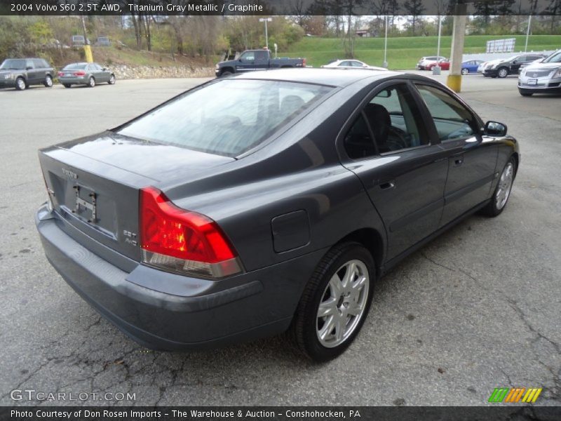 Titanium Gray Metallic / Graphite 2004 Volvo S60 2.5T AWD
