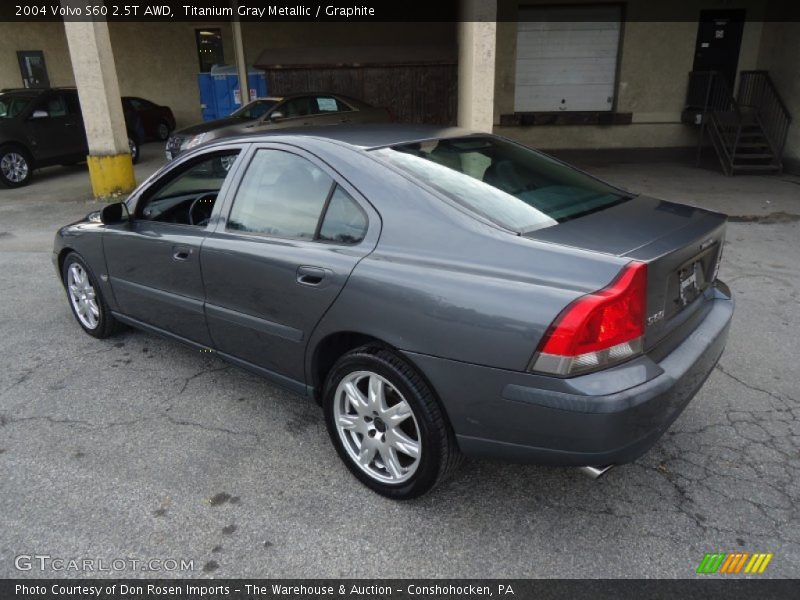 Titanium Gray Metallic / Graphite 2004 Volvo S60 2.5T AWD