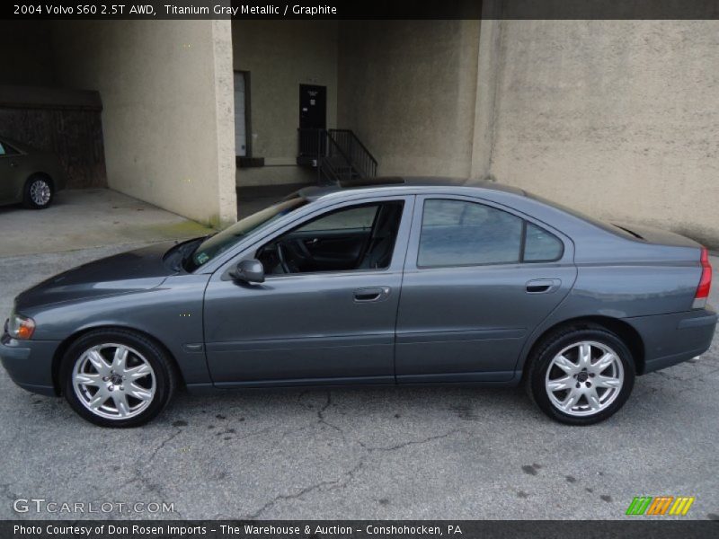 Titanium Gray Metallic / Graphite 2004 Volvo S60 2.5T AWD