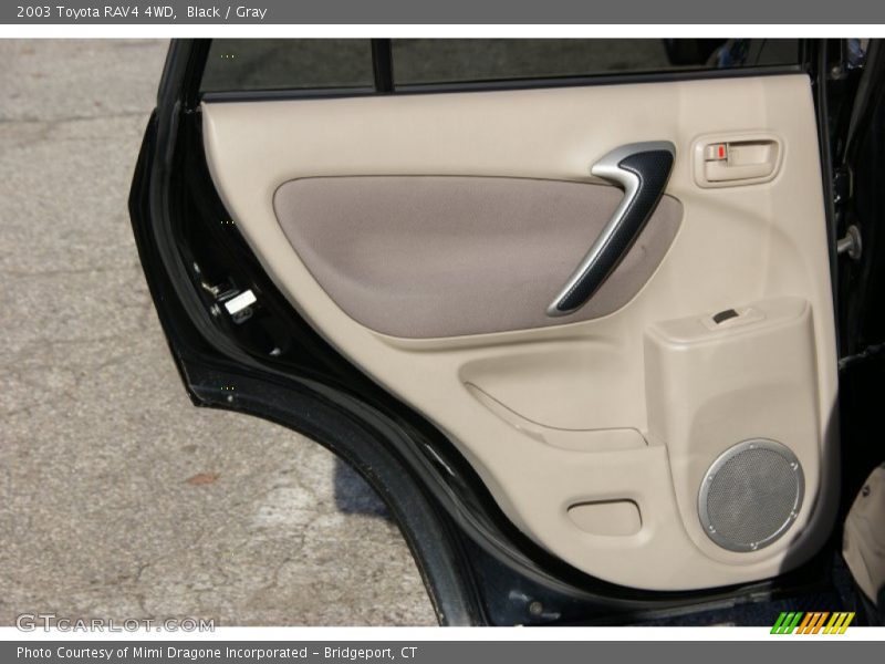 Black / Gray 2003 Toyota RAV4 4WD