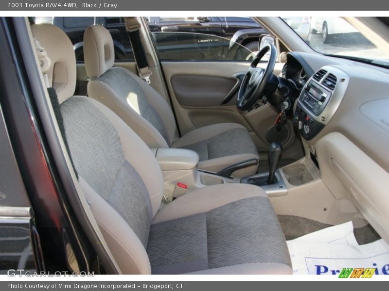 Black / Gray 2003 Toyota RAV4 4WD