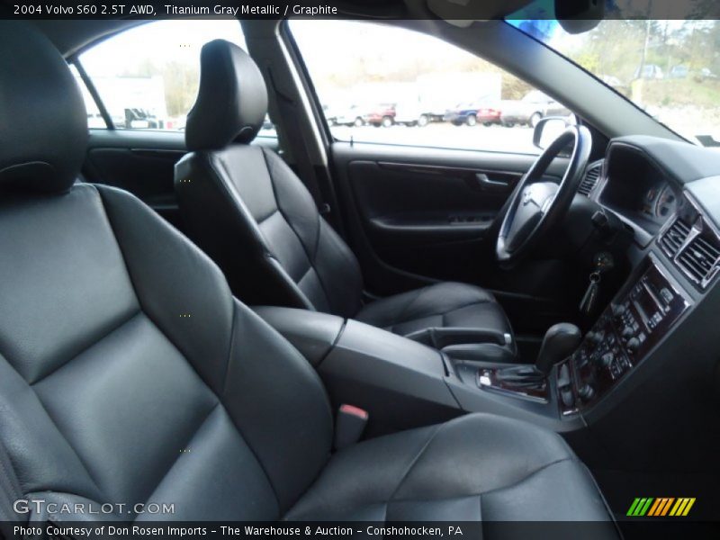 Titanium Gray Metallic / Graphite 2004 Volvo S60 2.5T AWD