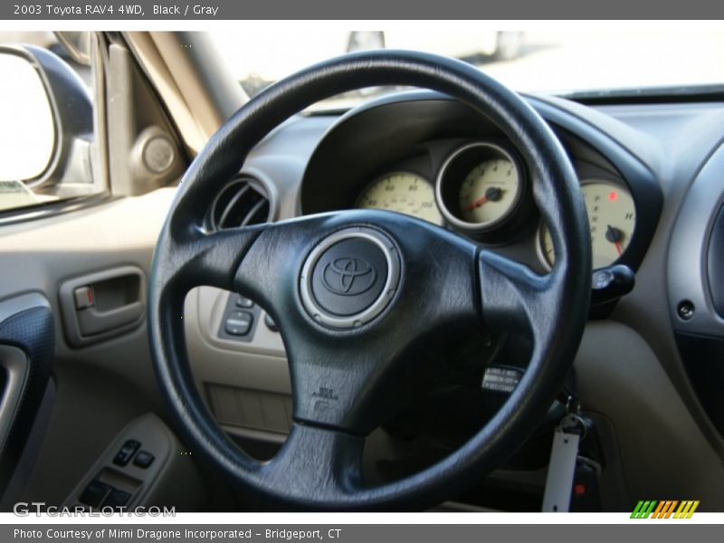 Black / Gray 2003 Toyota RAV4 4WD