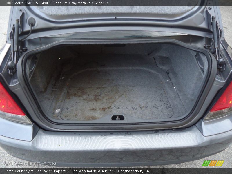 Titanium Gray Metallic / Graphite 2004 Volvo S60 2.5T AWD