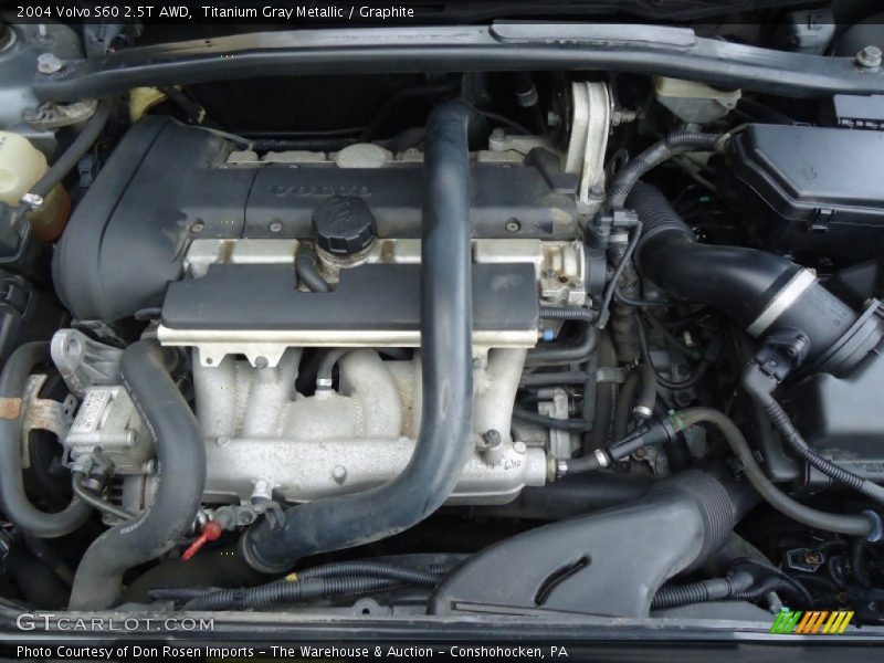 Titanium Gray Metallic / Graphite 2004 Volvo S60 2.5T AWD
