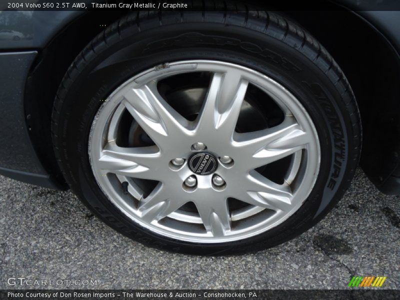 Titanium Gray Metallic / Graphite 2004 Volvo S60 2.5T AWD