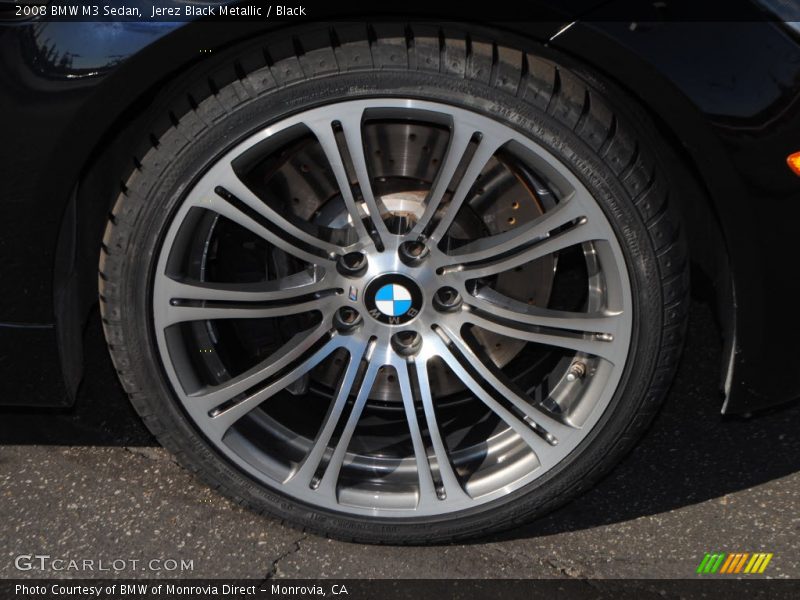 Jerez Black Metallic / Black 2008 BMW M3 Sedan