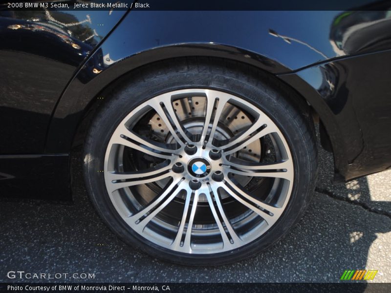 Jerez Black Metallic / Black 2008 BMW M3 Sedan