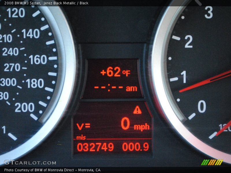 Jerez Black Metallic / Black 2008 BMW M3 Sedan