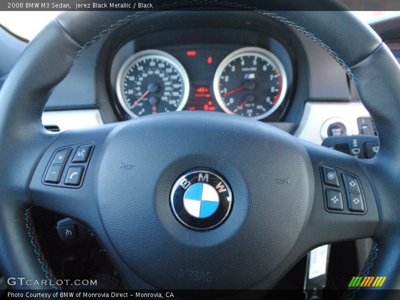 Jerez Black Metallic / Black 2008 BMW M3 Sedan